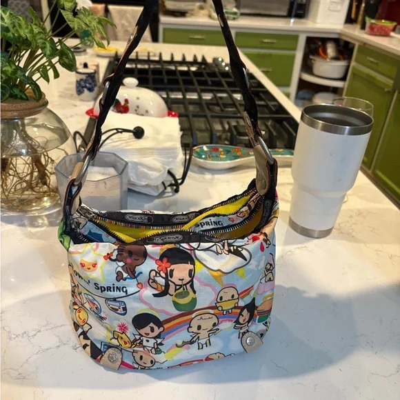 LeSportsac Flower Spring Tokidoki Shoulder Bag - Picture 4 of 4